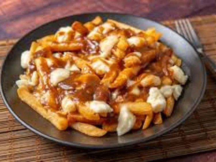 French fries topped with cheese and gravy