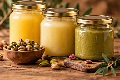 Illustrative selection of ghee & spreads