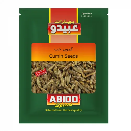 Abido Spices Cummin Seeds Whole 80g packaging