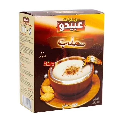 Abido Sahlab packaging