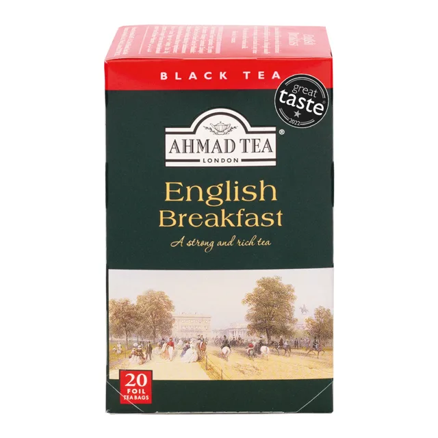Ahmad Tea English Breakfast Tea - Teabags packaging