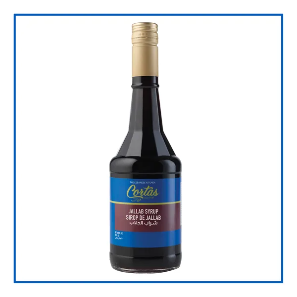 Cortas SYRUPS Jallab Syrup 600 ml packaging