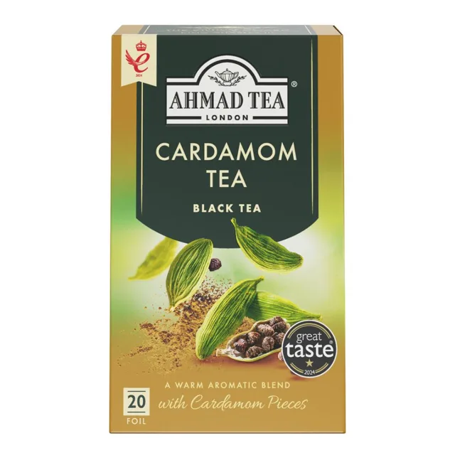 Ahmad Tea Cardamom Tea - Teabags packaging