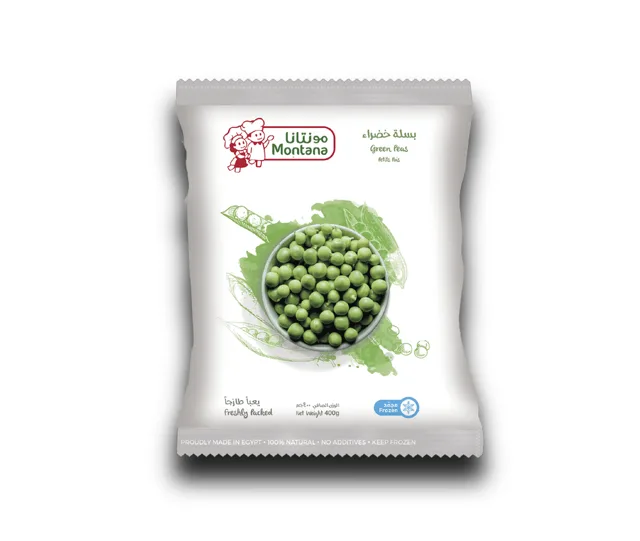 Montana peas packaging