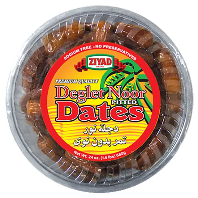 Ziyad Deglet Noor Pitted dates – Tunisian packaging