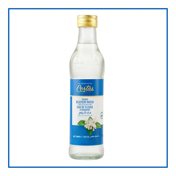 Cortas FLOWER WATERS ORANGE BLOSSOM WATER 300 ml packaging