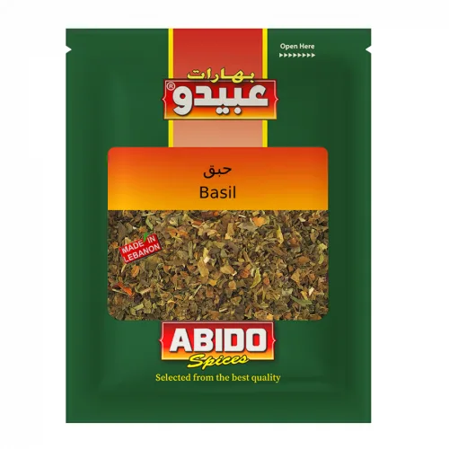Abido Basil packaging