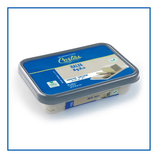 Cortas TAHINI & HALVA Halva Original Sugar Free 454 g packaging