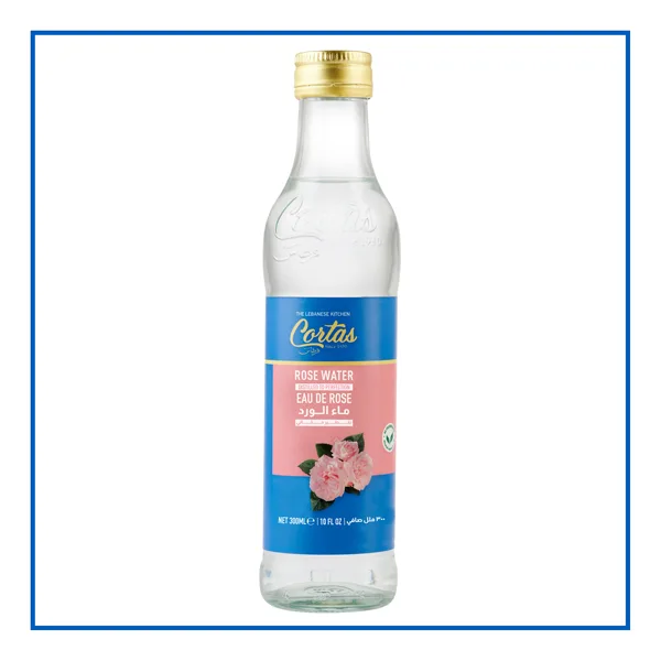 Cortas FLOWER WATERS ROSE WATER 300 ml packaging