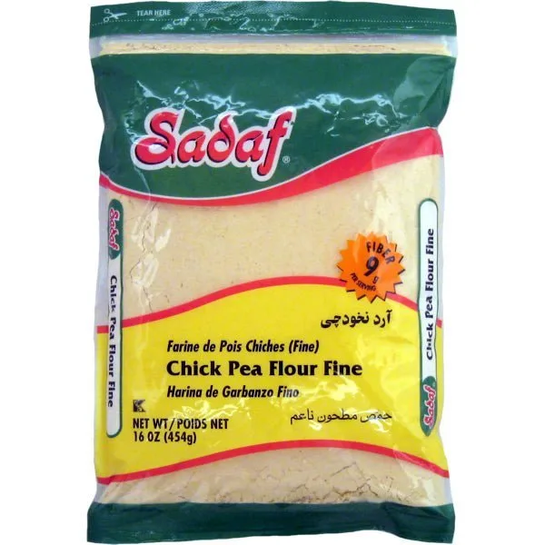 Sadaf Chickpea Flour | Fine - 16 oz. packaging