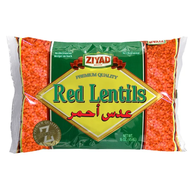 Ziyad Red Lentils packaging
